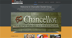 Desktop Screenshot of chancellordental.com